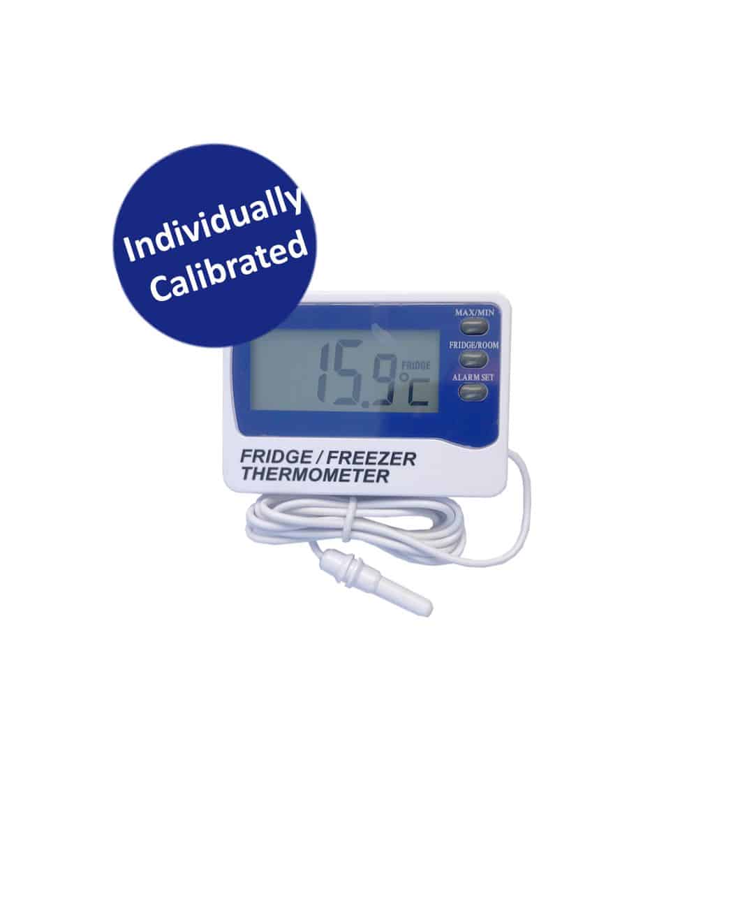 Traceable® Jumbo-Display Fridge/Freezer Digital Thermometers with  Calibration