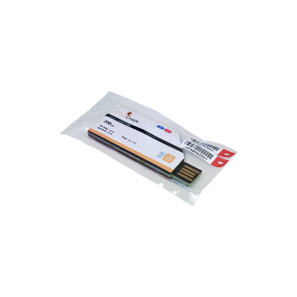 Single-Use PDF USB Data Logger (CCSUT-200) -30°C to +70°C